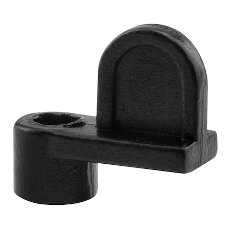 Prime-Line Diecast Zinc 1/8 in. Offset Window Screen Clip, Black, PK12 L 5635